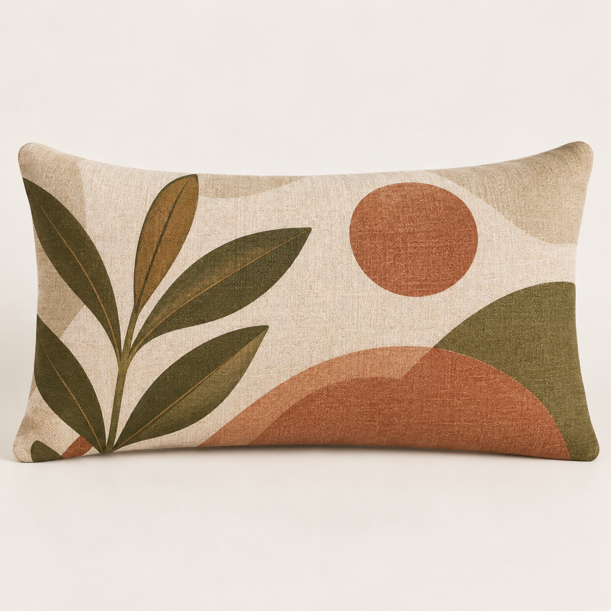 Botanical Sunset Decorative Cushion
