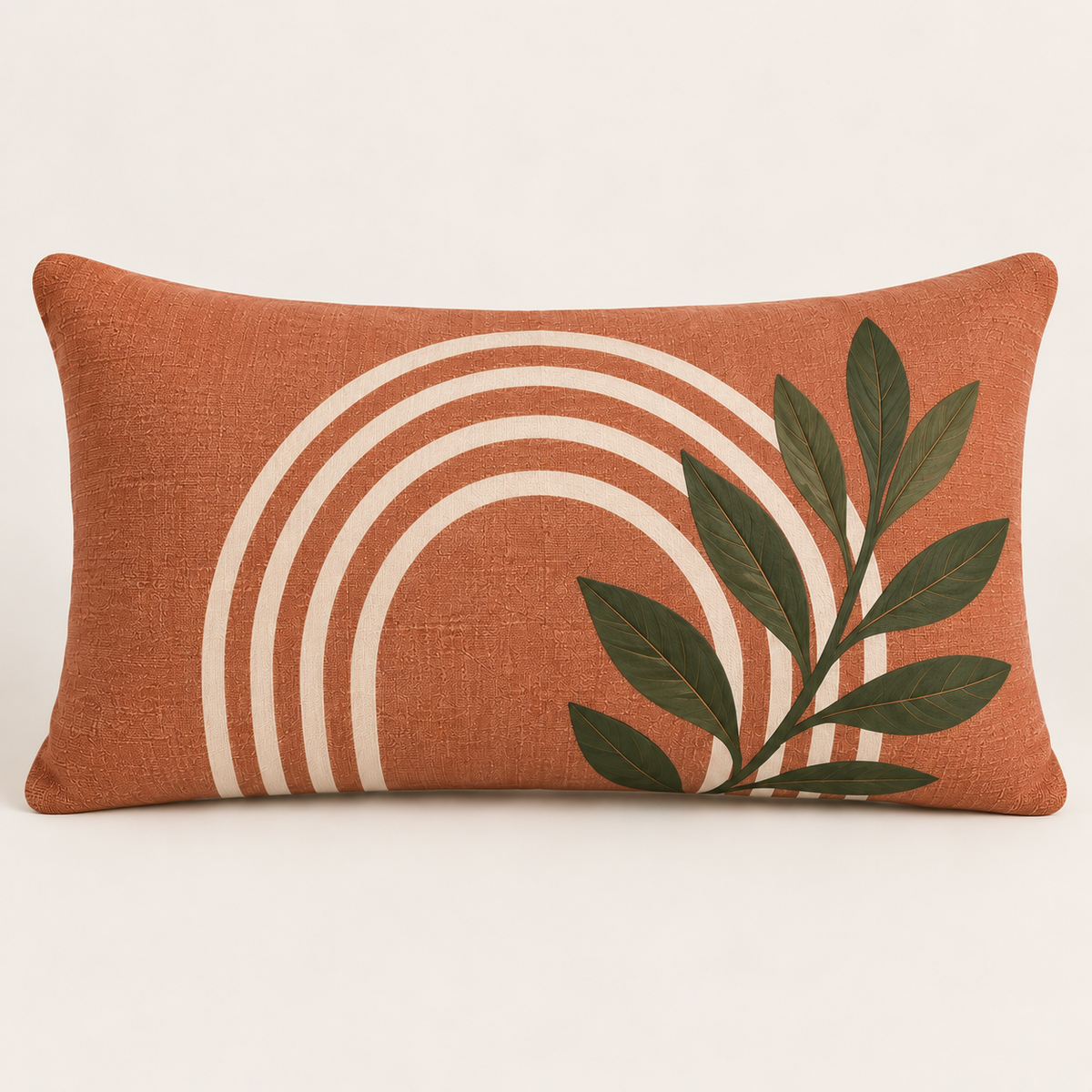 Terracotta Rainbow Decorative Cushion